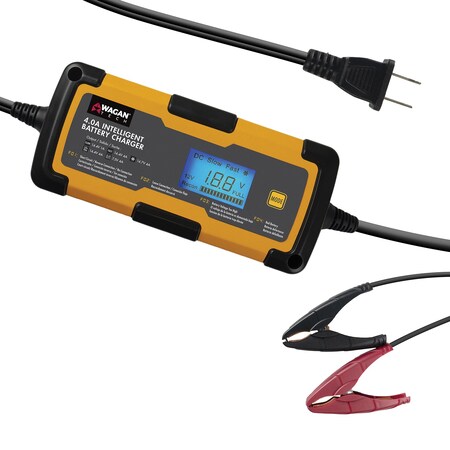 Wagan Tech 4-Amp Intelligent Battery Charger 7403